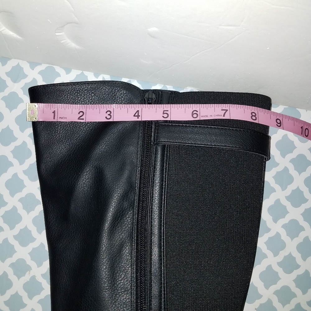 Lane Bryant 9W Wide Calf Ascena Black Boots New - Picture 12 of 15